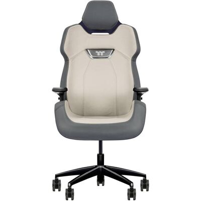 Thermaltake Tt ARGENT E700 Future Dusk with Slate Gray Crayon, Gaming Stuhl, Schwarz, Beige, Silber, Blau, Grau Thermaltake Tt ARGENT E700 Future Dusk with Slate Gray Crayon, Gaming Stuhl, Schwarz, Beige, Silber, Blau, Grau