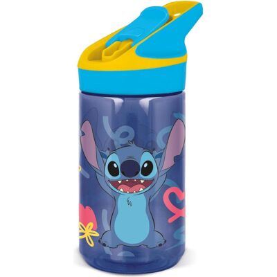 Disney Stitch Wasserflasche - BPA-freies Tritan, 480ml - Für Kinder Disney Stitch Wasserflasche - BPA-freies Tritan, 480ml - Für Kinder