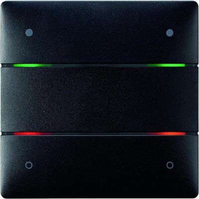 Theben - Tastsensor iON 104 KNX BK - 4 Tasten - Temperatursensor - KNX-Tastsensor Theben - Tastsensor iON 104 KNX BK - 4 Tasten - Temperatursensor - KNX-Tastsensor