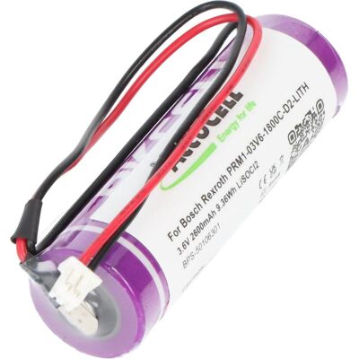 AccuCell Batterie Bosch Rexroth PRM1-03V6-1800C-D2-LITH (1 Stk., Akku), Akku Ladegerät AccuCell Batterie Bosch Rexroth PRM1-03V6-1800C-D2-LITH (1 Stk., Akku), Akku Ladegerät