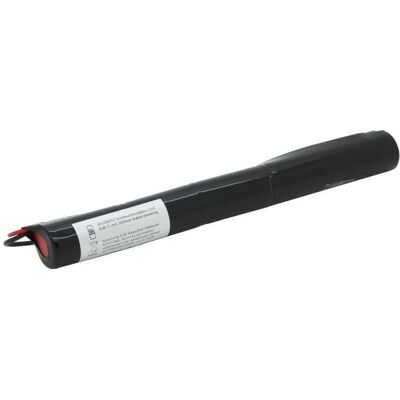AccuCell Akku für Notbeleuchtung 6 Volt 23mm Durchmesser 215mm Länge (1 Stk., Akku), Akku Ladegerät AccuCell Akku für Notbeleuchtung 6 Volt 23mm Durchmesser 215mm Länge (1 Stk., Akku), Akku Ladegerät