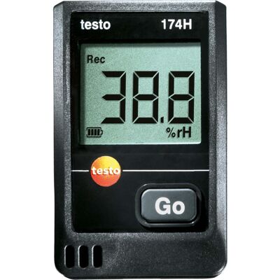 Testo 174 H - Mini-Datenlogger für Temperatur und Feuchte, Messtechnik, Schwarz Testo 174 H - Mini-Datenlogger für Temperatur und Feuchte, Messtechnik, Schwarz