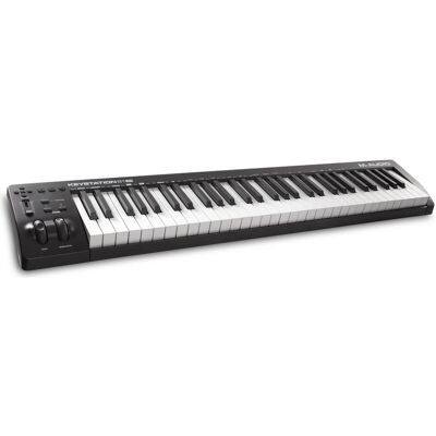 M-Audio Keystation 61 MK3 (Keyboard), MIDI Controller, Schwarz, Weiss M-Audio Keystation 61 MK3 (Keyboard), MIDI Controller, Schwarz, Weiss