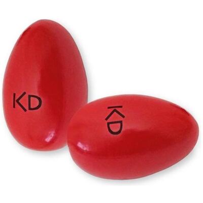 keepdrum Shaker Eggs aus Holz Rot 1 Paar (Perkussion), Perkussion, Rot keepdrum Shaker Eggs aus Holz Rot 1 Paar (Perkussion), Perkussion, Rot