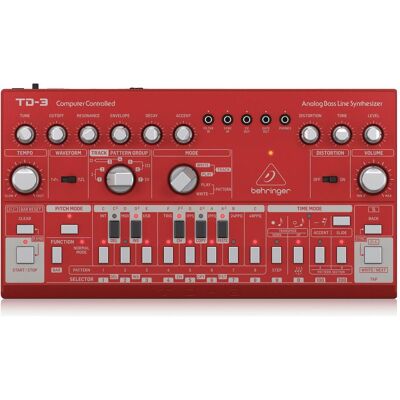 Behringer TD-3-RD, Synthesizer, Rot Behringer TD-3-RD, Synthesizer, Rot