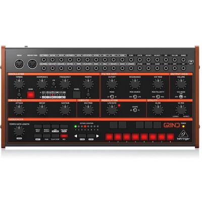 Behringer GRIND Hybridsynthesizer, Synthesizer, Schwarz Behringer GRIND Hybridsynthesizer, Synthesizer, Schwarz