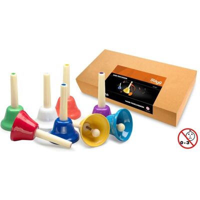 Stagg HB Set - 8-Noten Handglocken Set Stagg HB Set - 8-Noten Handglocken Set
