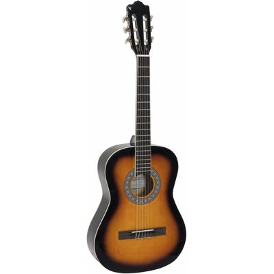 Dimavery AC-303 Klassikgitarre 3/4 sunburst (Akustik Gitarre), Gitarre, Braun Dimavery AC-303 Klassikgitarre 3/4 sunburst (Akustik Gitarre), Gitarre, Braun