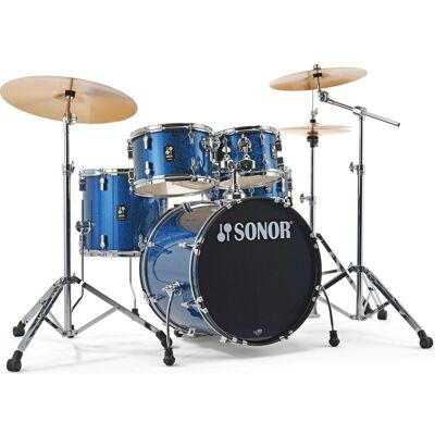 Sonor AQX Studio Set Bundle (Acoustic-Drum), Schlagzeug, Blau Sonor AQX Studio Set Bundle (Acoustic-Drum), Schlagzeug, Blau