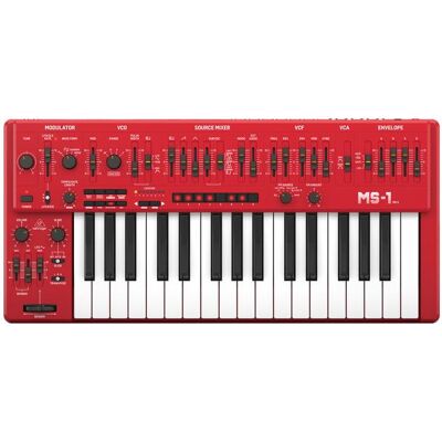Behringer MS-1 MK II-RD Syntezator analogowy, Synthesizer, Rot Behringer MS-1 MK II-RD Syntezator analogowy, Synthesizer, Rot