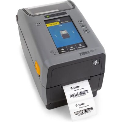 Zebra ZD611 TT PRNT (74M) COLOR TOUCH (300 dpi), Etikettendrucker, Schwarz Zebra ZD611 TT PRNT (74M) COLOR TOUCH (300 dpi), Etikettendrucker, Schwarz