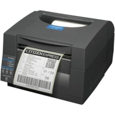 Citizen CL-S521II Etikettendrucker Direkt Wärme 203 x 203 DPI Verkabelt (W125657208) (203 dpi), Etikettendrucker, Schwarz Citizen CL-S521II Etikettendrucker Direkt Wärme 203 x 203 DPI Verkabelt (W125657208) (203 dpi), Etikettendrucker, Schwarz