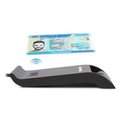 Hamlet HUSCR-NFC USB Smart Card Reader und, Notebook Security, Schwarz Hamlet HUSCR-NFC USB Smart Card Reader und, Notebook Security, Schwarz