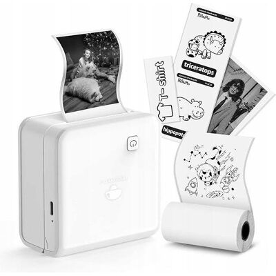 Phomemo M02 PRO Biały (300 dpi), Etikettendrucker, Weiss Phomemo M02 PRO Biały (300 dpi), Etikettendrucker, Weiss