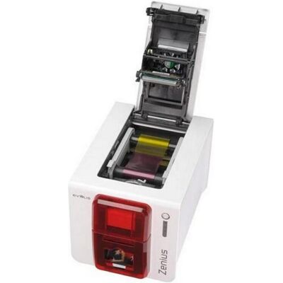 Evolis Zenius Classic Line (Thermotransfer, Schwarz-Weiss), Drucker, Weiss, Rot Evolis Zenius Classic Line (Thermotransfer, Schwarz-Weiss), Drucker, Weiss, Rot
