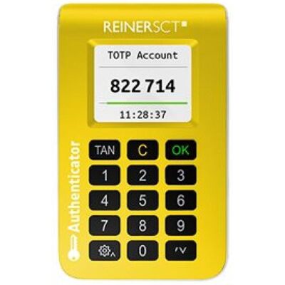 ReinerSCT REINER SCT tanJack photo QR Datenschutzpaket, Speicherkartenlesegerät, Weiss, Gelb ReinerSCT REINER SCT tanJack photo QR Datenschutzpaket, Speicherkartenlesegerät, Weiss, Gelb