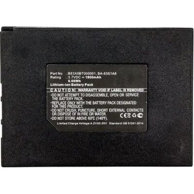 CipherLab 8300 - 3,7V Akku - 1800mAh - Notebook- und Barcode-Scanner Akku CipherLab 8300 - 3,7V Akku - 1800mAh - Notebook- und Barcode-Scanner Akku