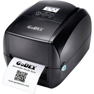 Godex RT700i Pro Etiketten-Drucker Drucker USB-A (USB 2.0), RS232, RJ45 (203 dpi), Etikettendrucker, Schwarz Godex RT700i Pro Etiketten-Drucker Drucker USB-A (USB 2.0), RS232, RJ45 (203 dpi), Etikettendrucker, Schwarz