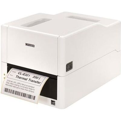 Citizen CL-E321 Etikettendrucker Direkt Wärme/Wärmeübertragung 203 x 203 DPI Verkabelt (203 dpi), Etikettendrucker, Weiss Citizen CL-E321 Etikettendrucker Direkt Wärme/Wärmeübertragung 203 x 203 DPI Verkabelt (203 dpi), Etikettendrucker, Weiss