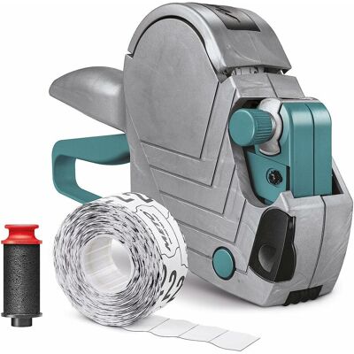 METO Basic S 822 Preisauszeichner, Beschriftungsgerät, Silber, Türkis METO Basic S 822 Preisauszeichner, Beschriftungsgerät, Silber, Türkis