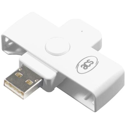 ACS ACR39U PocketMate II (USB 2.0), Speicherkartenlesegerät, Weiss ACS ACR39U PocketMate II (USB 2.0), Speicherkartenlesegerät, Weiss