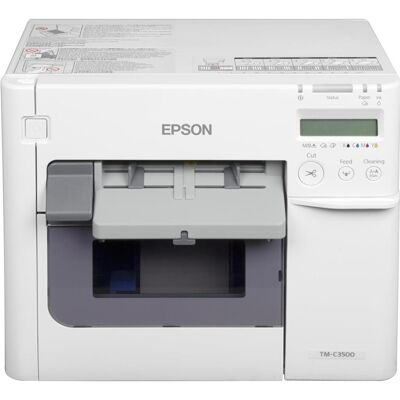 Epson Tm-C3500 (720 dpi), Etikettendrucker, Weiss Epson Tm-C3500 (720 dpi), Etikettendrucker, Weiss