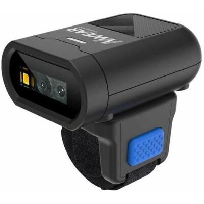Newland Bluetooth ring scanner, 2D (1D-Barcodes, 2D-Barcodes, QR-Code), Barcode Scanner, Schwarz Newland Bluetooth ring scanner, 2D (1D-Barcodes, 2D-Barcodes, QR-Code), Barcode Scanner, Schwarz