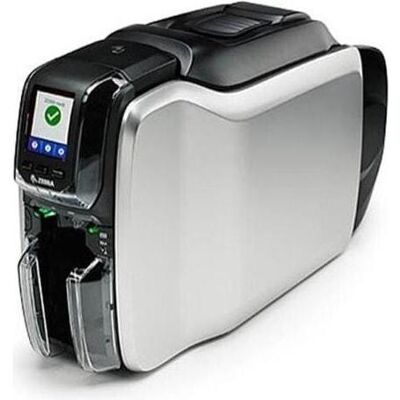 Zebra ZC300 Plastikkartendrucker (300 dpi), Etikettendrucker, Schwarz, Silber Zebra ZC300 Plastikkartendrucker (300 dpi), Etikettendrucker, Schwarz, Silber