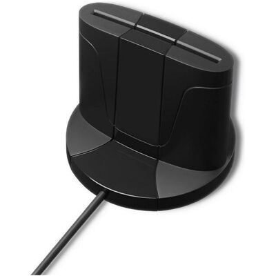Qoltec 50632 Intelligent Smart ID card (USB 2.0, USB-C), Speicherkartenlesegerät, Schwarz Qoltec 50632 Intelligent Smart ID card (USB 2.0, USB-C), Speicherkartenlesegerät, Schwarz