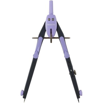 Aristo BTS Schnellverstellzirkel, lavender 2 Gelenke, Minen, Hebelmechanik, Zirkel, Violett Aristo BTS Schnellverstellzirkel, lavender 2 Gelenke, Minen, Hebelmechanik, Zirkel, Violett