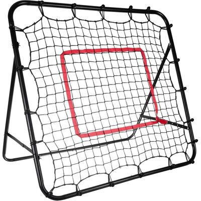 Malatec Focikaou - 120x120x50 cm Fußballtor - Schwarz/Rot - Eisenrahmen Malatec Focikaou - 120x120x50 cm Fußballtor - Schwarz/Rot - Eisenrahmen