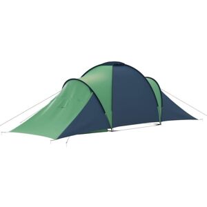 vidaXL Zelt 6 Personen Blau Grün - Camping Zelt vidaXL Zelt 6 Personen Blau Grün - Camping Zelt