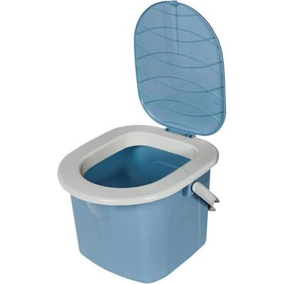 BRANQ - Cubo Inodoro Portatil 15,5l Acampanada Viaje - Azul BRANQ - Cubo Inodoro Portatil 15,5l Acampanada Viaje - Azul