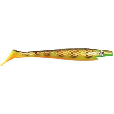 Strike Pro Pig Shad Junior 20cm - Orange Bauch Perch - Angelköder Strike Pro Pig Shad Junior 20cm - Orange Bauch Perch - Angelköder