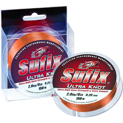 Sufix Ultra Knot Monofilament Angel- und Spinnfaden - 1950 m - Hohe Knotenfestigkeit Sufix Ultra Knot Monofilament Angel- und Spinnfaden - 1950 m - Hohe Knotenfestigkeit
