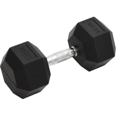 vidaXL Gusseisen Hex Dumbbell 22,5 kg - Hantel vidaXL Gusseisen Hex Dumbbell 22,5 kg - Hantel