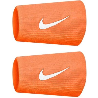 Nike Schweissband, Jumbo Handgelenkbänder Orange (2 Stück), Orange Nike Schweissband, Jumbo Handgelenkbänder Orange (2 Stück), Orange