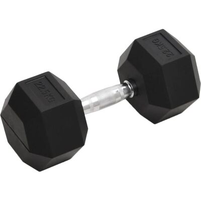 vidaXL Gusseisen Hex Dumbbell 22,5 kg - Hantel vidaXL Gusseisen Hex Dumbbell 22,5 kg - Hantel