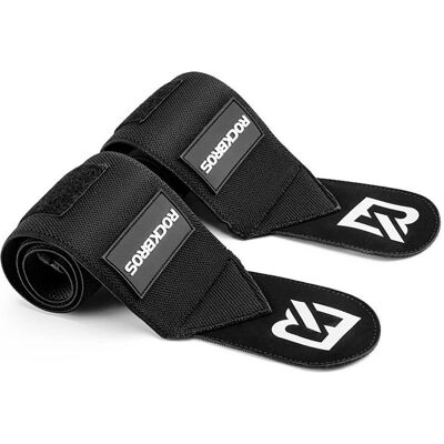 Rockbros, Schweissband, 0431001 sports wristband - black (2 pcs.), Schwarz Rockbros, Schweissband, 0431001 sports wristband - black (2 pcs.), Schwarz