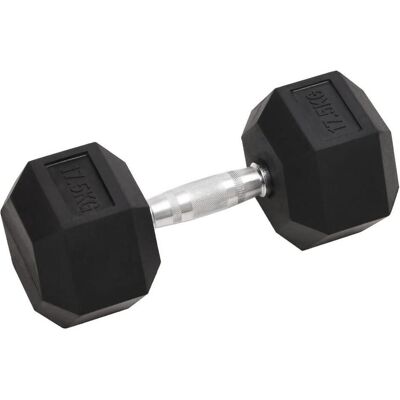 vidaXL 17,5 kg Gusseisen Hex-Hantel - Fitnessgerät vidaXL 17,5 kg Gusseisen Hex-Hantel - Fitnessgerät