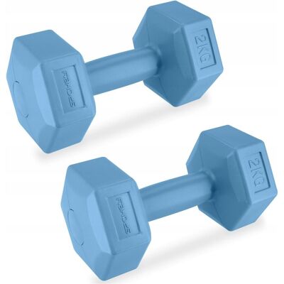 Spokey Monster Sechseckiges Hantelset - Fitnessgerät Spokey Monster Sechseckiges Hantelset - Fitnessgerät