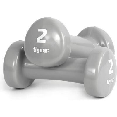 Tiguar 2 kg Vinylhanteln - Vinyylikäsipainot Tiguar 2 kg Vinylhanteln - Vinyylikäsipainot