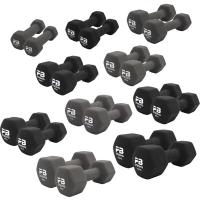 Perform Better, Hanteln, (2 x 10 kg, 2 x 15 kg, 2 x 20 kg, 2 x 5 kg) Perform Better, Hanteln, (2 x 10 kg, 2 x 15 kg, 2 x 20 kg, 2 x 5 kg)