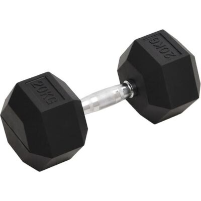 vidaXL 20kg Gusseisen Hex Dumbbell - Fitnessgerät vidaXL 20kg Gusseisen Hex Dumbbell - Fitnessgerät