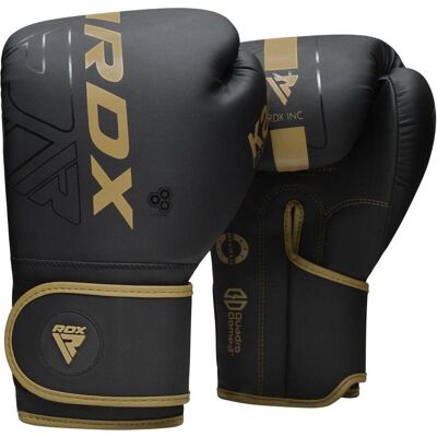RDX F6 Boxhandschuhe - Stoßfest, Synthetisches Leder, Verstellbares Handgelenk RDX F6 Boxhandschuhe - Stoßfest, Synthetisches Leder, Verstellbares Handgelenk