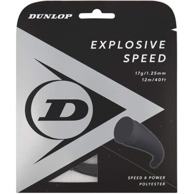 Dunlop Explosive Speed Polyester 12 M Tennissaiten - Tennissaiten Dunlop Explosive Speed Polyester 12 M Tennissaiten - Tennissaiten