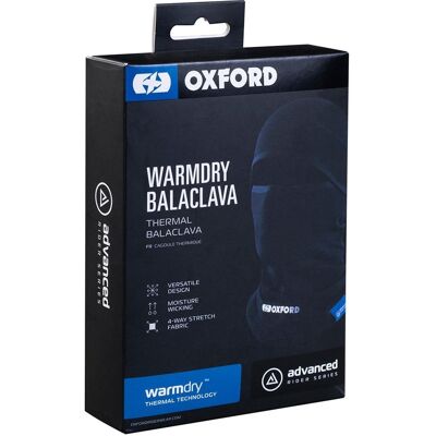 Oxford, Sturmhaube + Halsschlauch, Advanced Warmdry Lange Balaclava Mit Grosser Augenöffnung, Universalgrösse, One Size Oxford, Sturmhaube + Halsschlauch, Advanced Warmdry Lange Balaclava Mit Grosser Augenöffnung, Universalgrösse, One Size