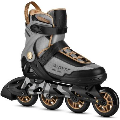 Nils, Herren, Rollschuhe, NA22151 ŁYŻWOROLKI ARMOUR SZARE ROZM. 42 EXTREME (42), Silber, Grau Nils, Herren, Rollschuhe, NA22151 ŁYŻWOROLKI ARMOUR SZARE ROZM. 42 EXTREME (42), Silber, Grau