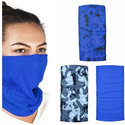 Oxford, Unisex, Sturmhaube + Halsschlauch, Comfy Havoc Blue 3-Pack, Blau, One Size Oxford, Unisex, Sturmhaube + Halsschlauch, Comfy Havoc Blue 3-Pack, Blau, One Size
