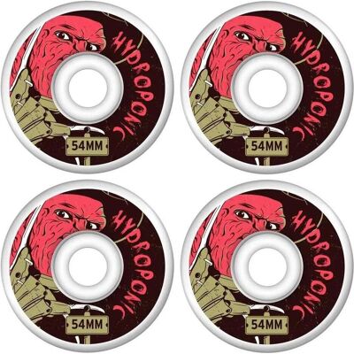 Hydroponic 55mm Skateboard Rollen - Hart 100A - Langlebig Hydroponic 55mm Skateboard Rollen - Hart 100A - Langlebig